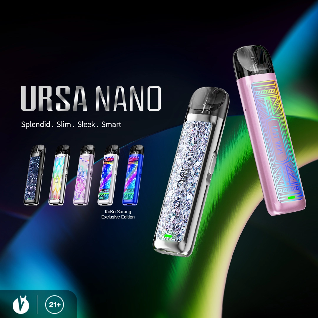 LOST VAPE URSA NANO POD KIT LAUNCHING
