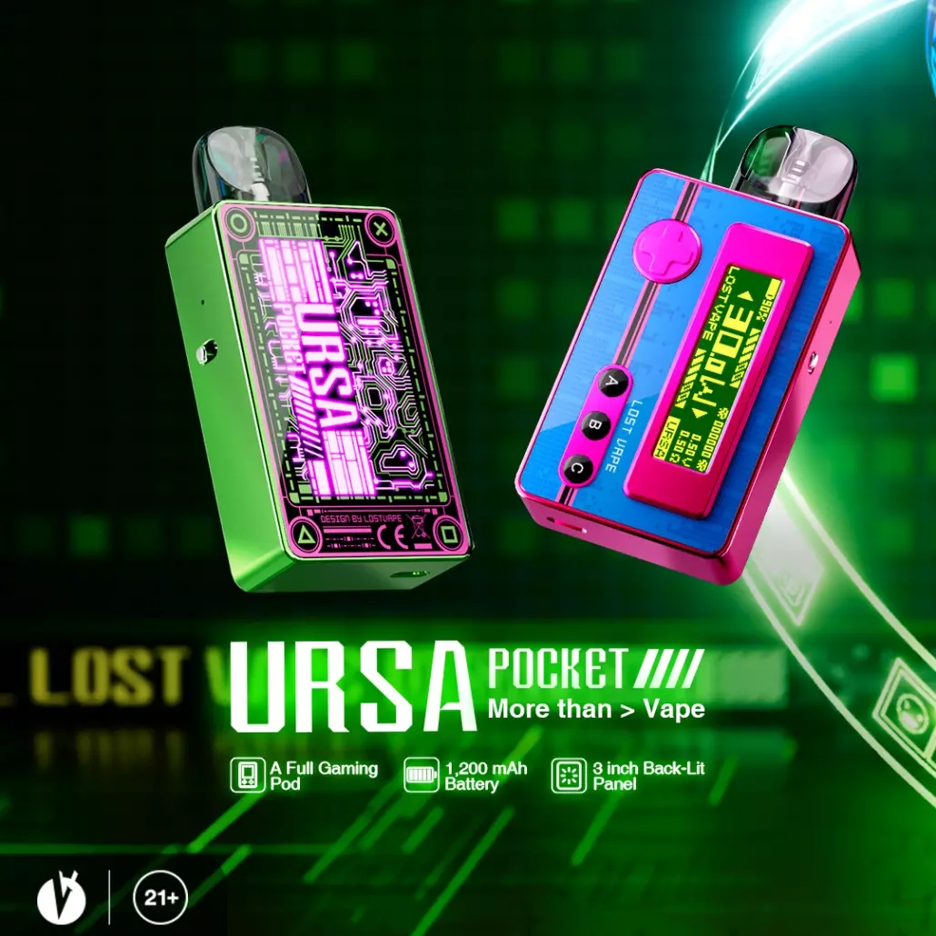 LOST VAPE URSA POCKET POD KIT LAUNCHING