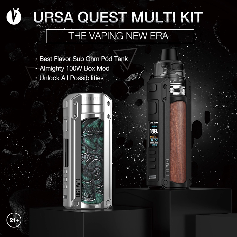 LOST VAPE URSA QUEST MULTI KIT LAUNCHING