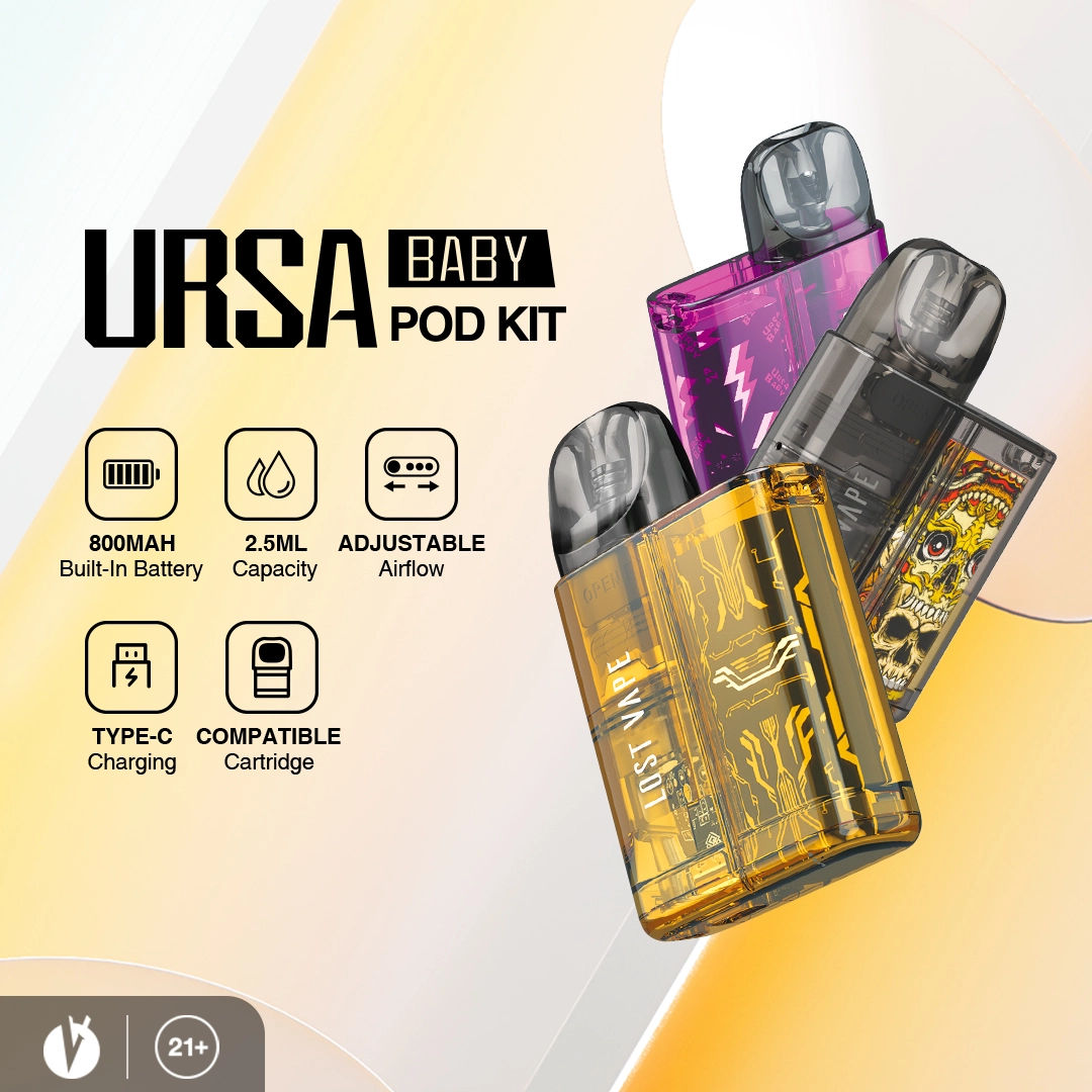 LOST VAPE URSA BABY POD KIT LAUNCHING
