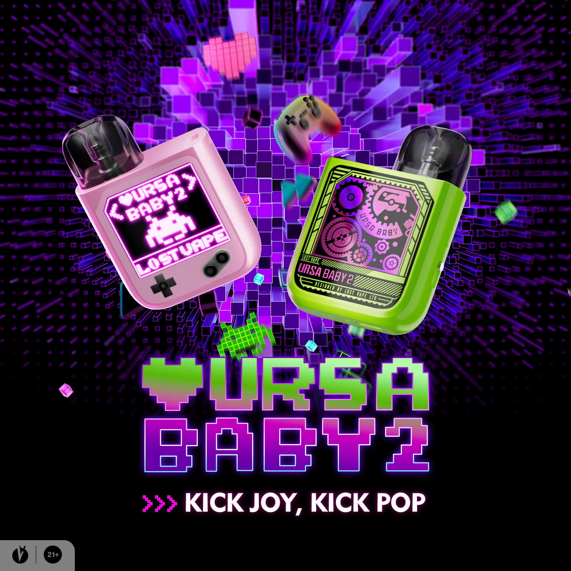 LOST VAPE URSA BABY 2 POD KIT LAUNCHING
