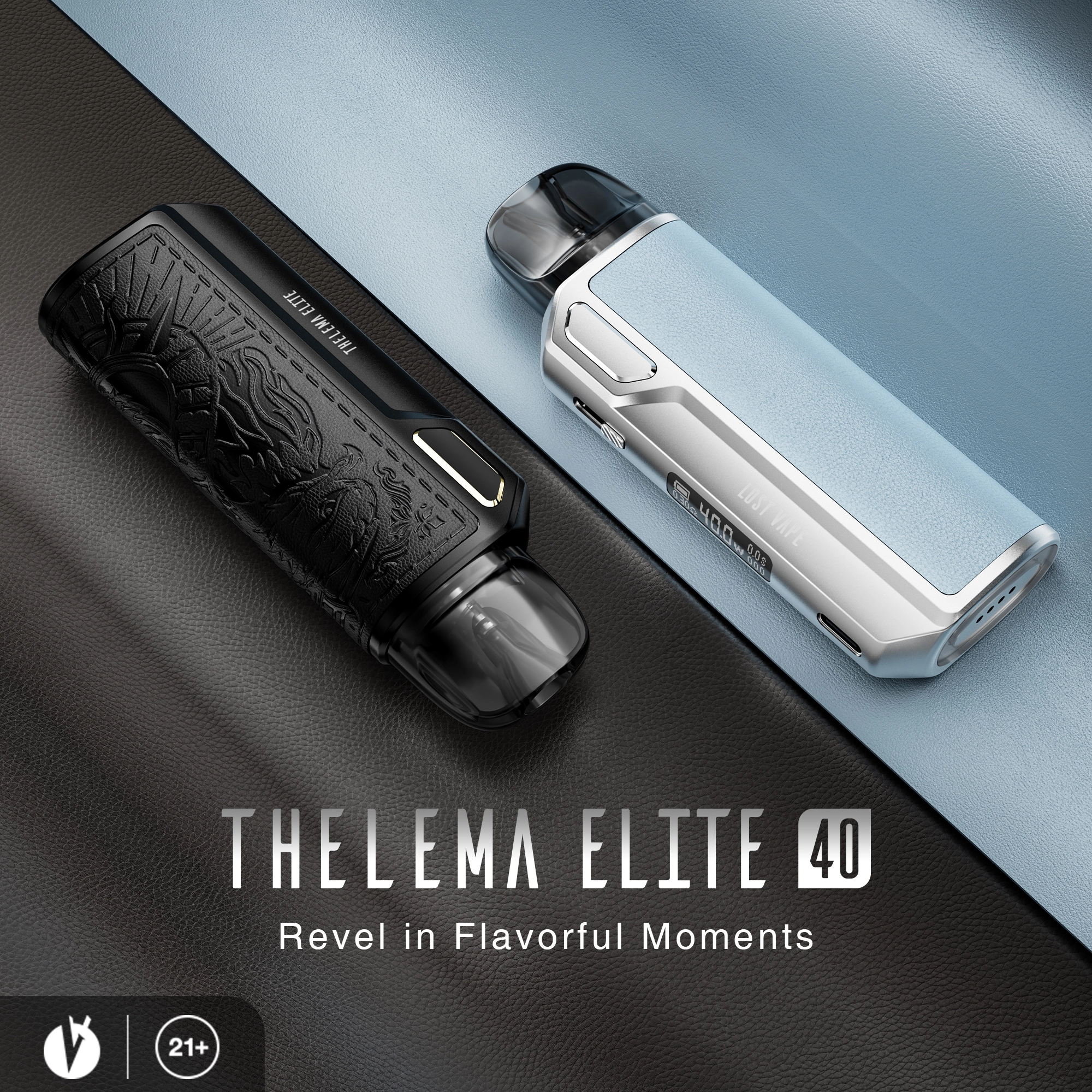 LOST VAPE THELEMA ELITE 40 POD KIT LAUNCHING