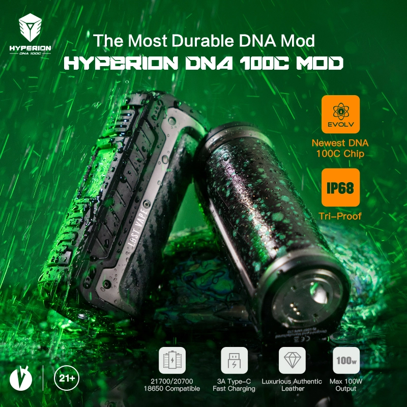 LOST VAPE HYPERION DNA 100C MOD LAUNCHING
