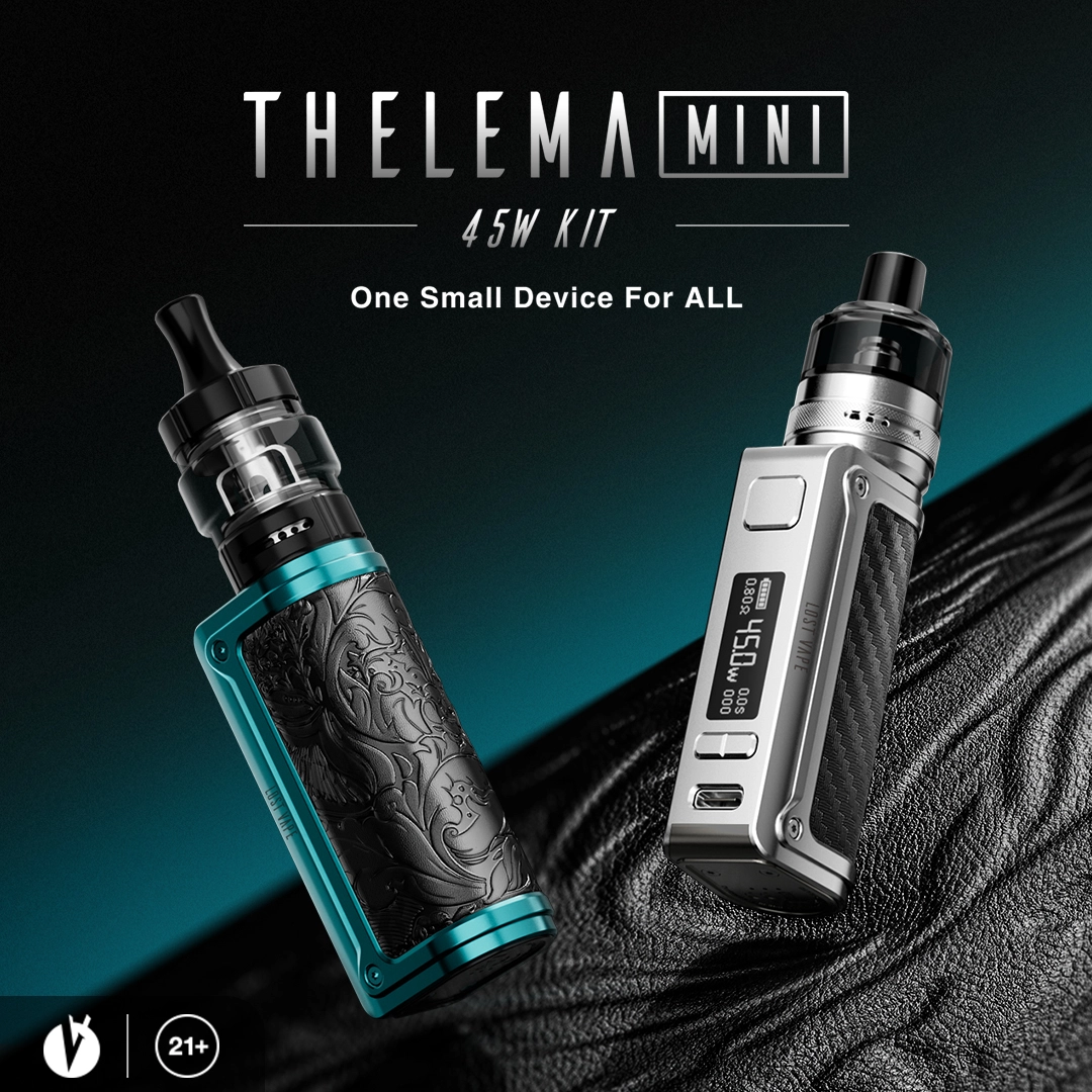 LOST VAPE THELEMA MINI 45W KIT LAUNCHING