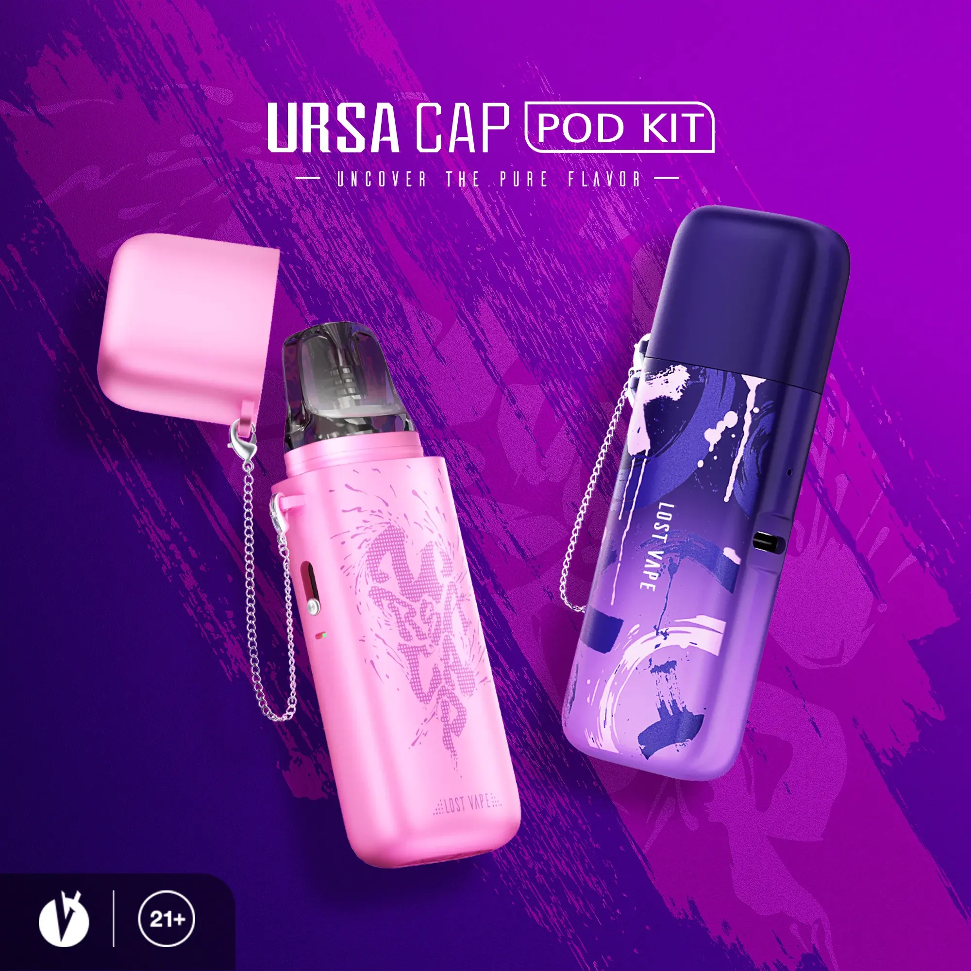 LOST VAPE URSA CAP POD KIT LAUNCHING