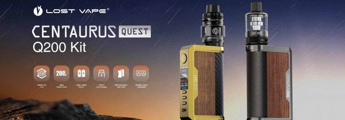 Lostvape Centaurus Q200 Kit Review: Comes With Huge Battery Of 18650 mah