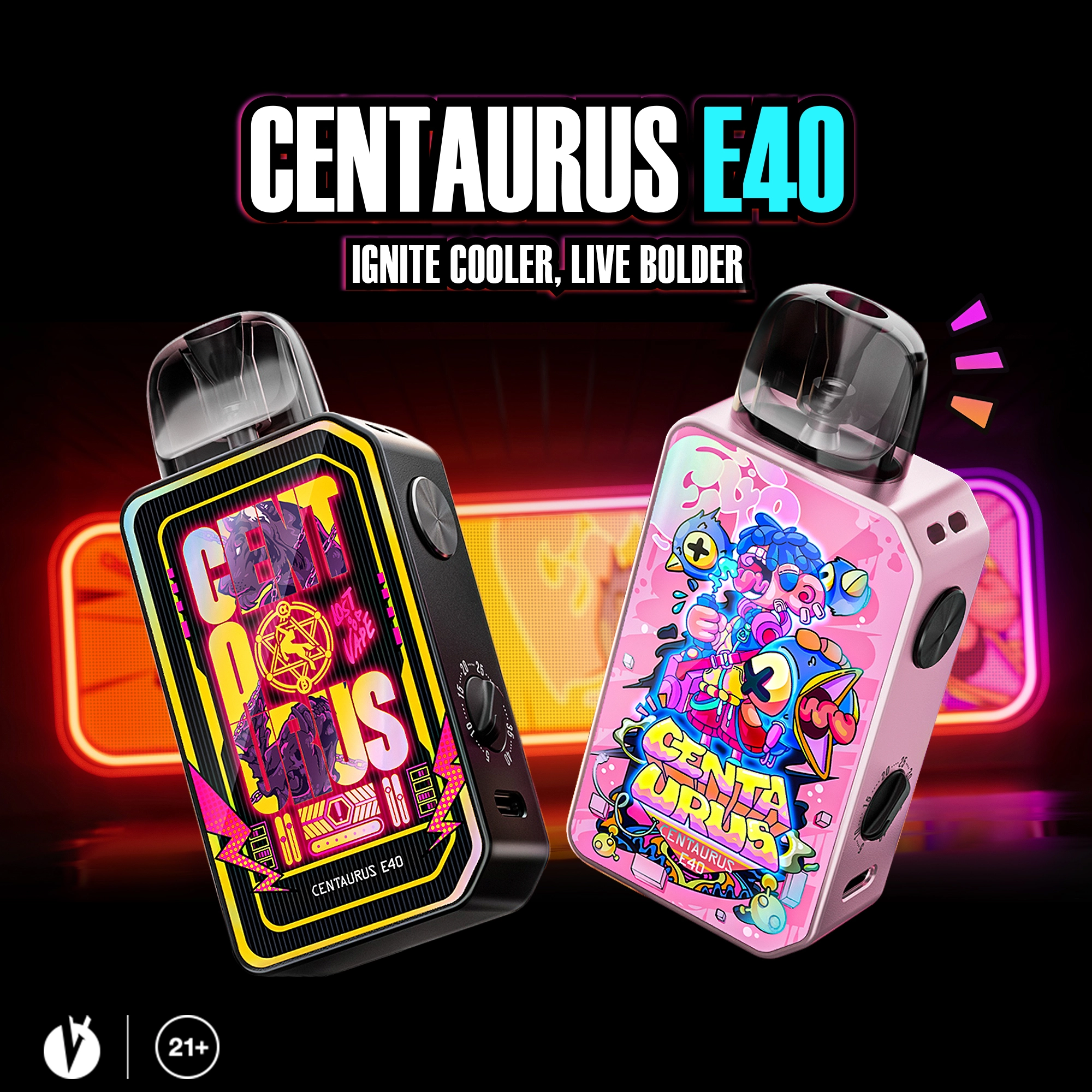 LOST VAPE CENTAURUS E40 POD KIT LAUNCHING