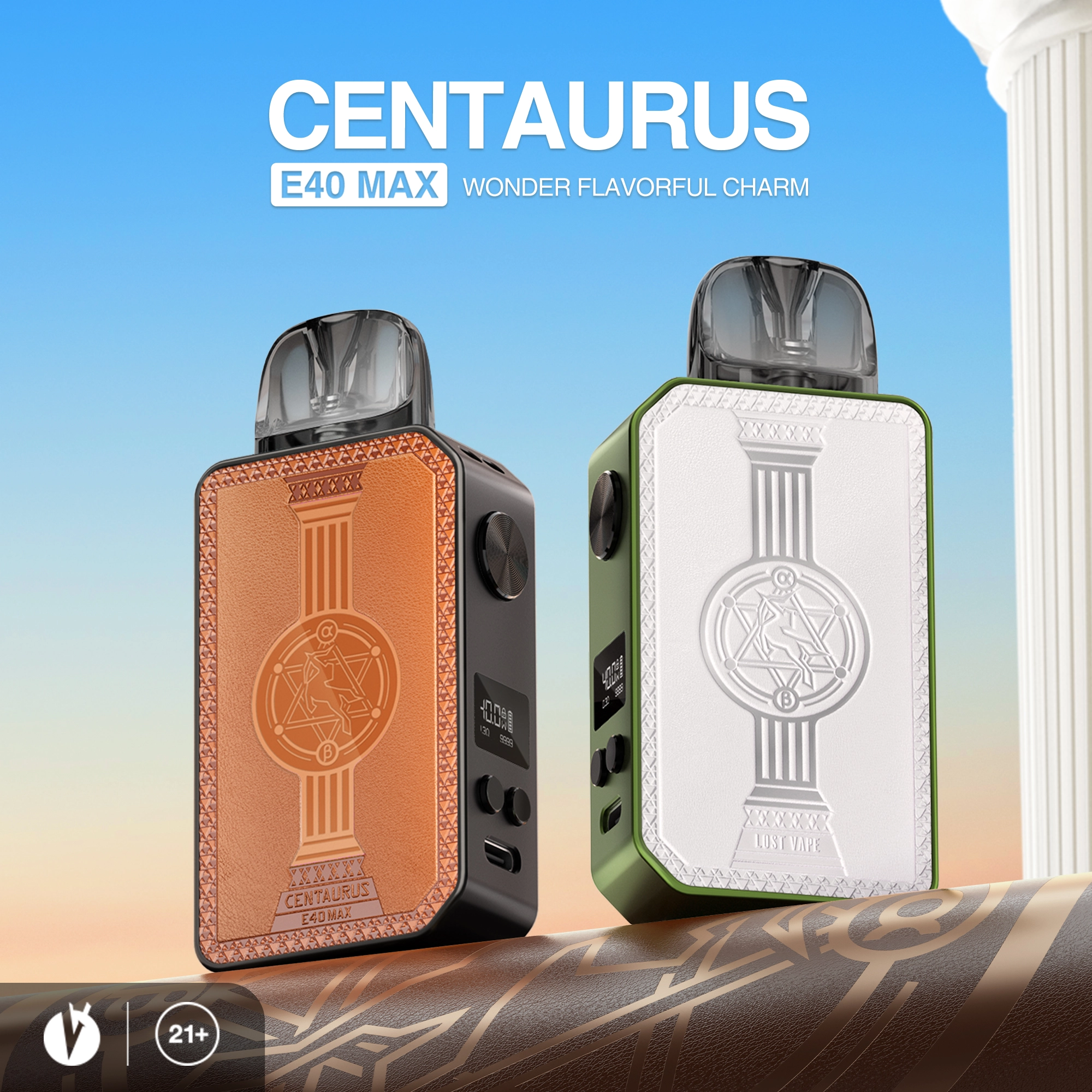 LOST VAPE CENTAURUS E40 MAX POD KIT LAUNCHING