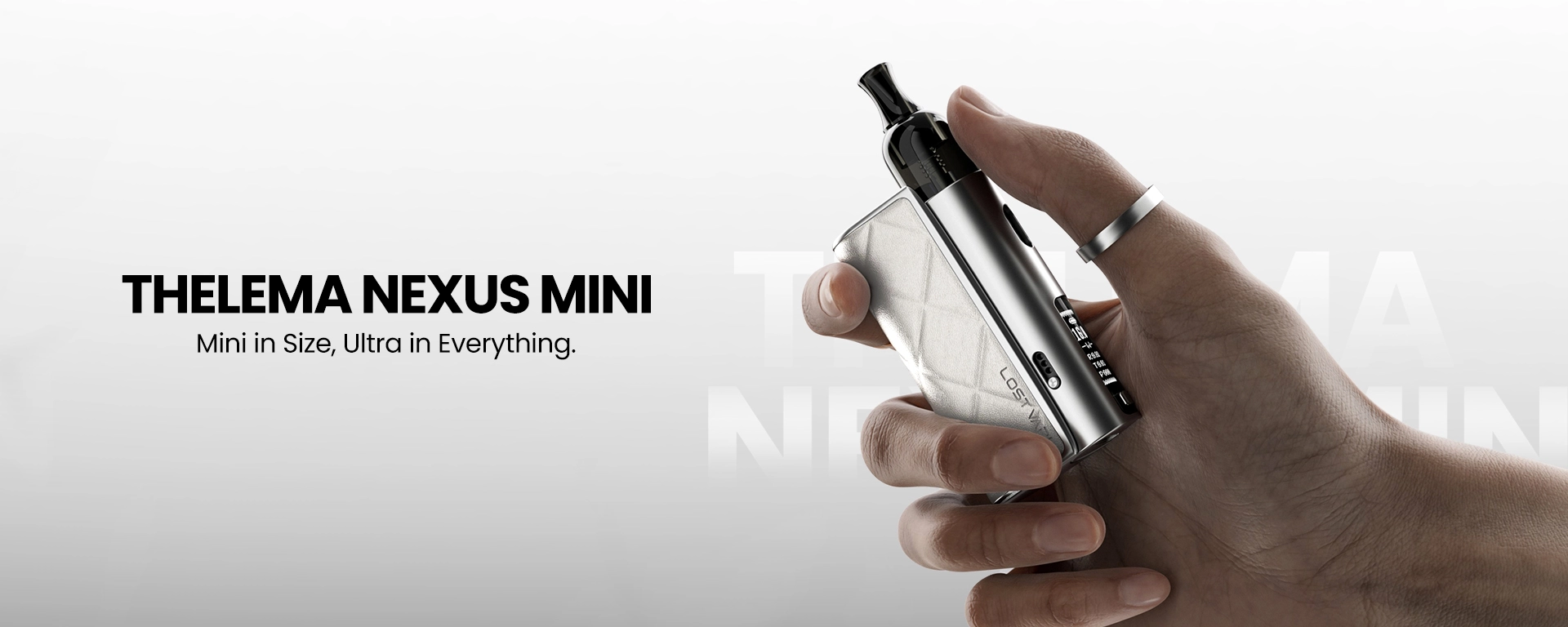 LOST VAPE THELEMA NEXUS MINI POD KIT LAUNCHING