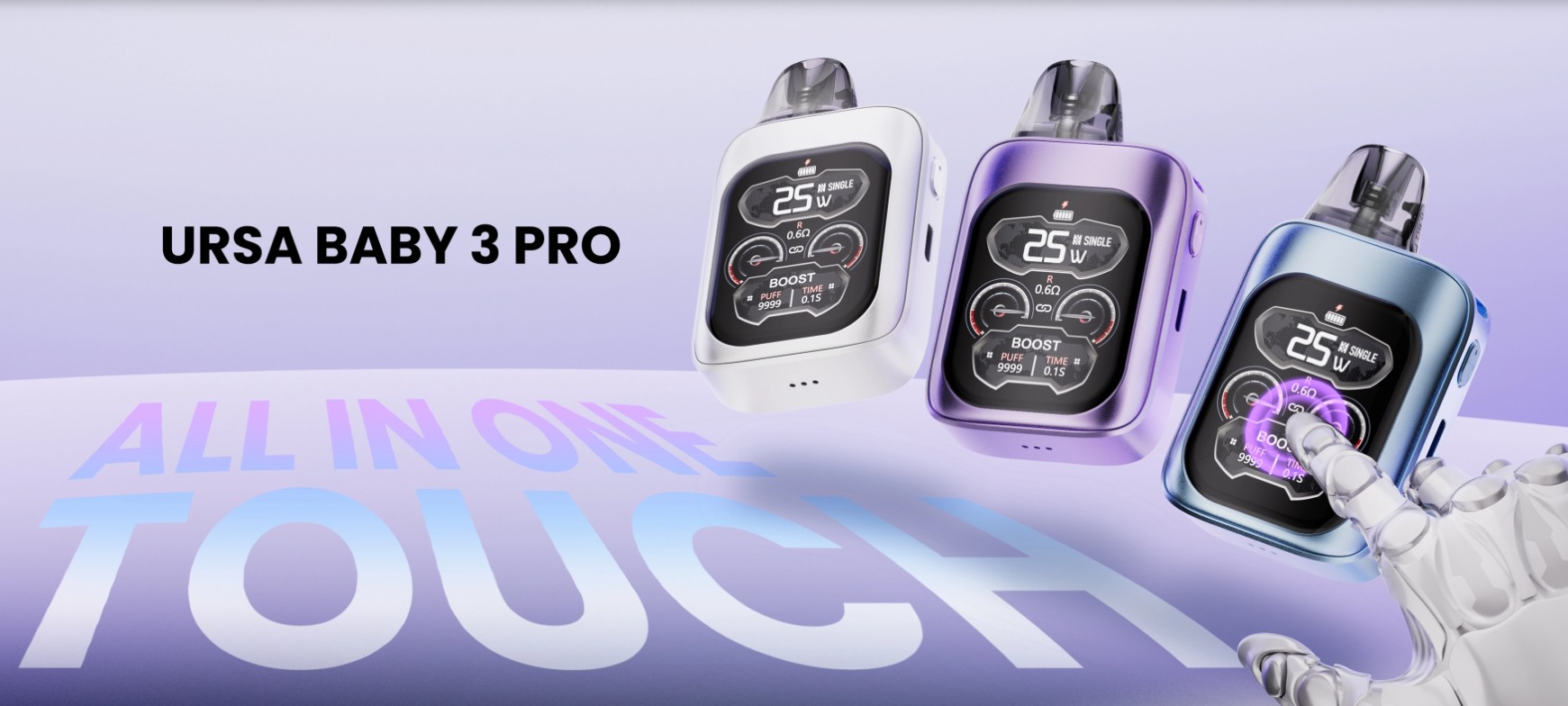 URSA BABY 3 PRO: All In One Touch Pod Kit