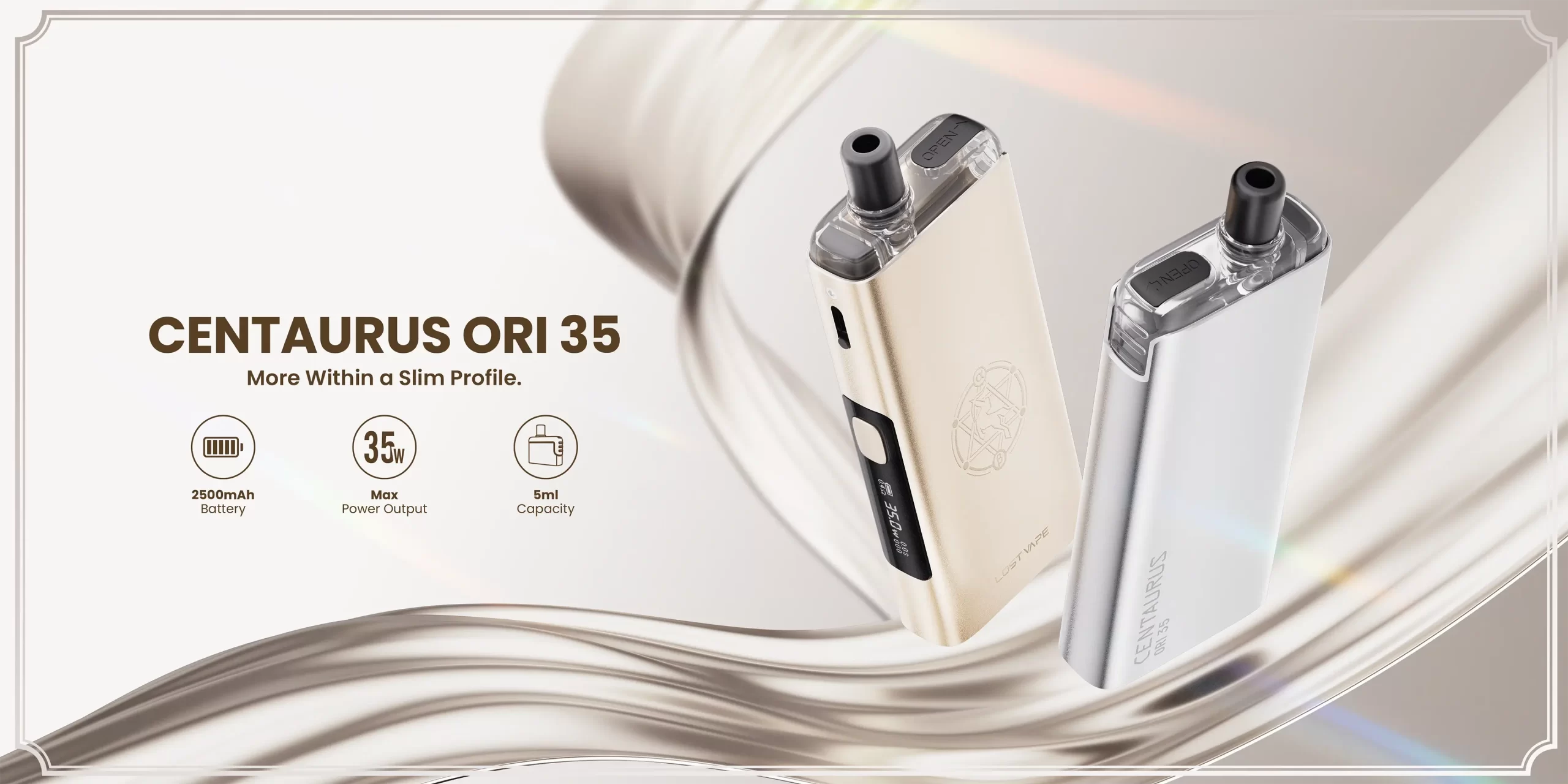 CENTAURUS ORI 35 Pod Kit: Ultra-thin, High-performance design