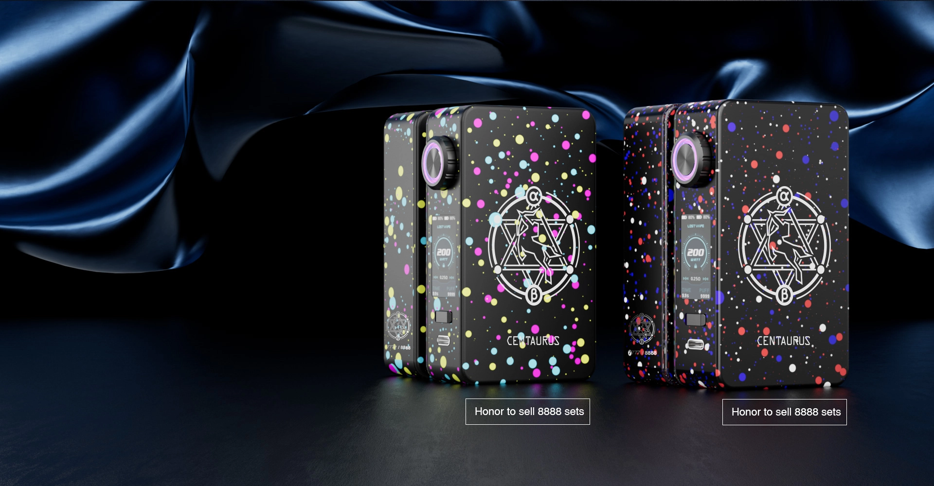 High-power box mod: Mastering the three-in-one knob control